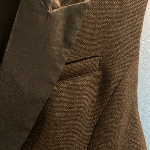 Free People Black Sleeveless Vest Blazer Women’s Size Small (Oversized) - Picture 5 of 10